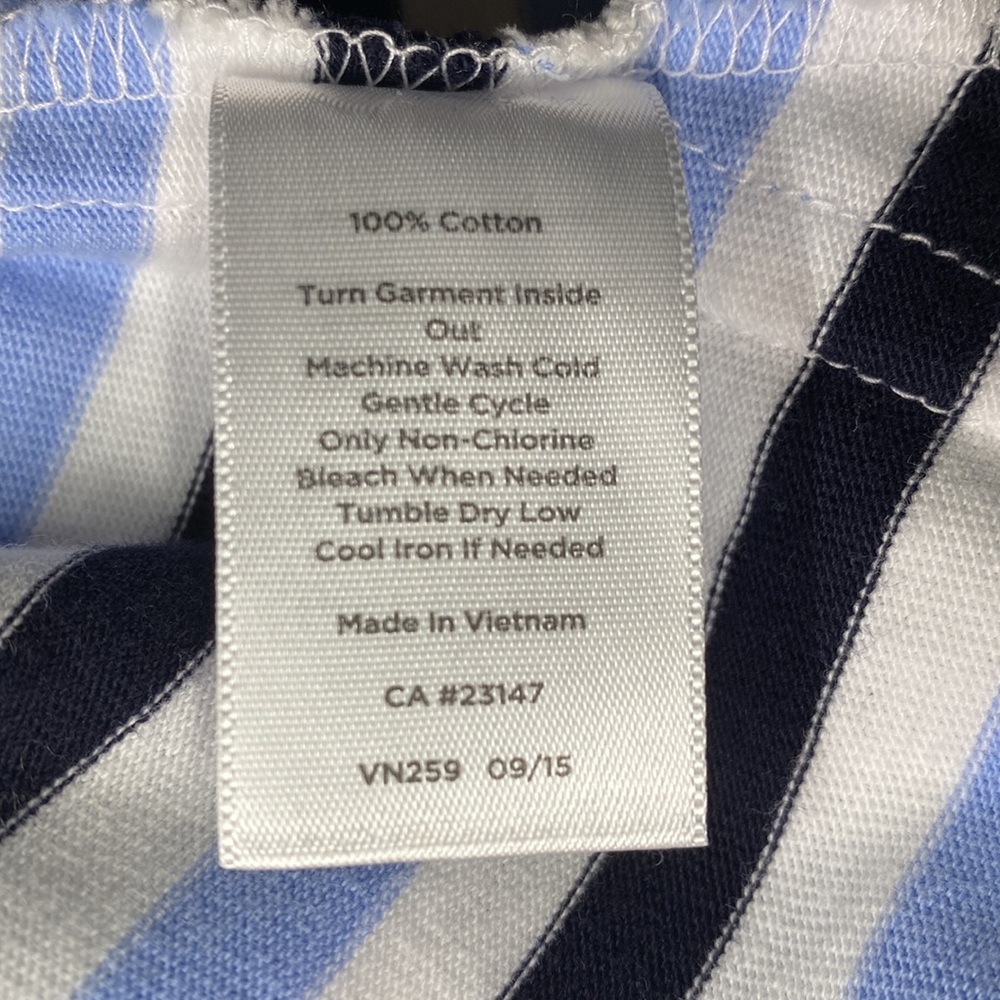 EUC Talbots striped tee. - Picture 8 of 9